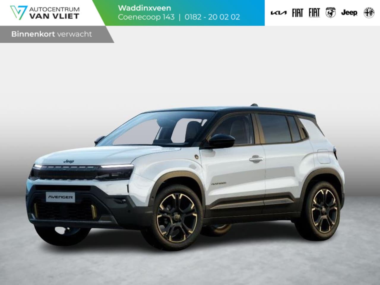 Jeep Avenger - 85th Anniversary 54 kWh | Schuif\Kanteldak | Adapt. Cruise | Winter Pack | Convenience Pac - AutoWereld.nl