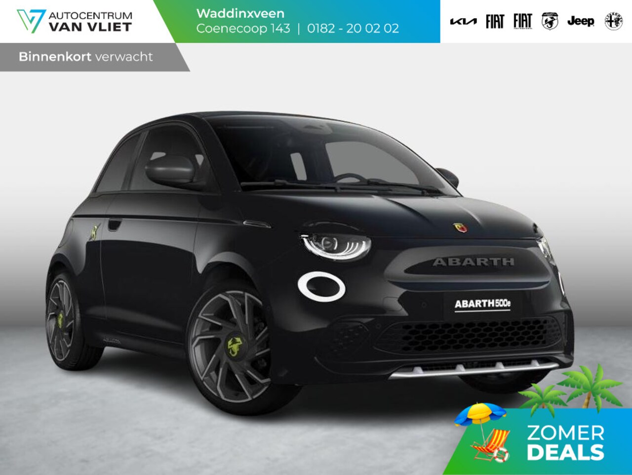 Abarth 500e - Cabrio Turismo 42 kWh - AutoWereld.nl