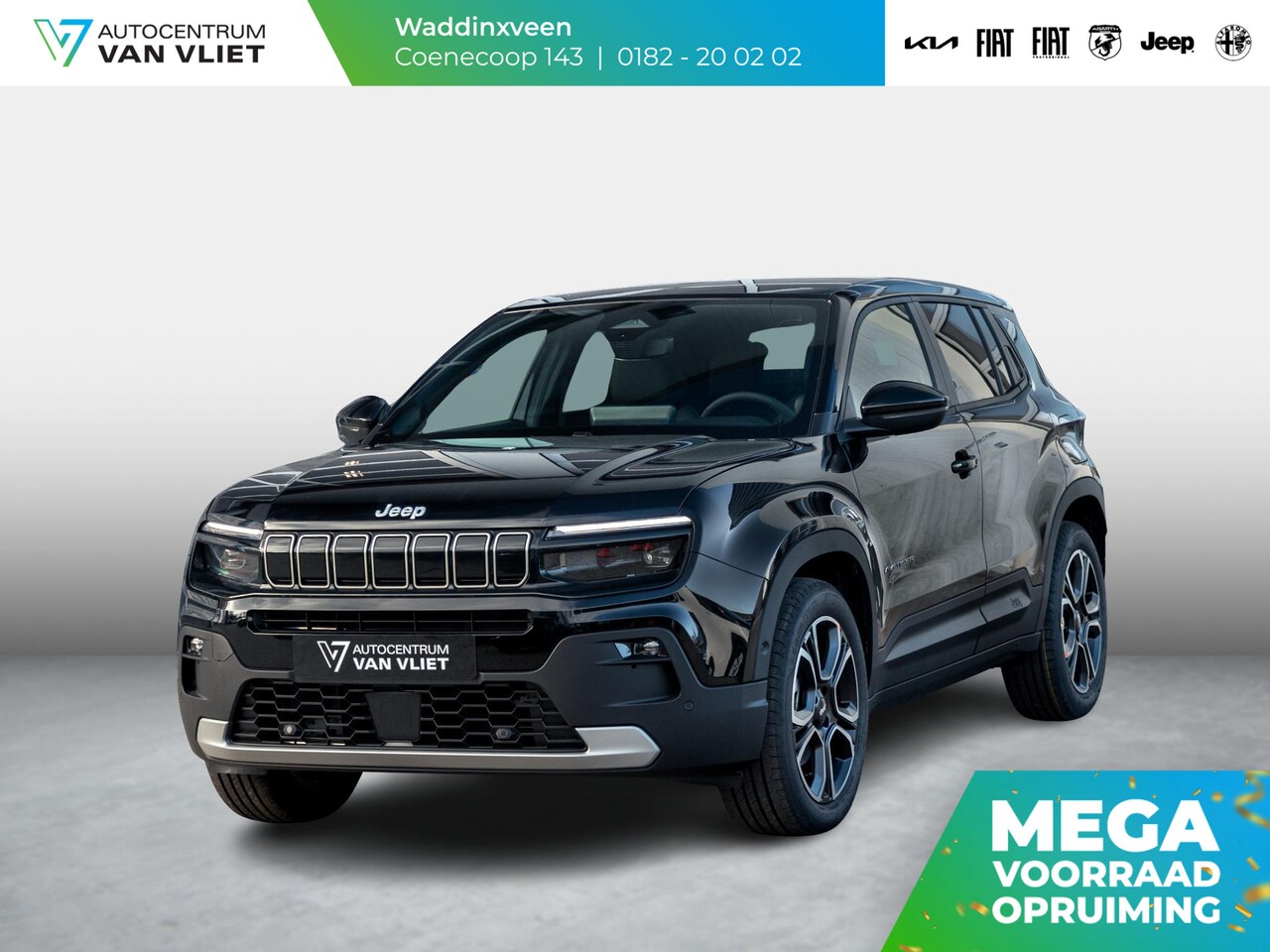 Jeep Avenger - Summit 54 kWh | Uit voorraad leverbaar | Schuif/Kanteldak | Winter Pack | Infotainment&Con - AutoWereld.nl