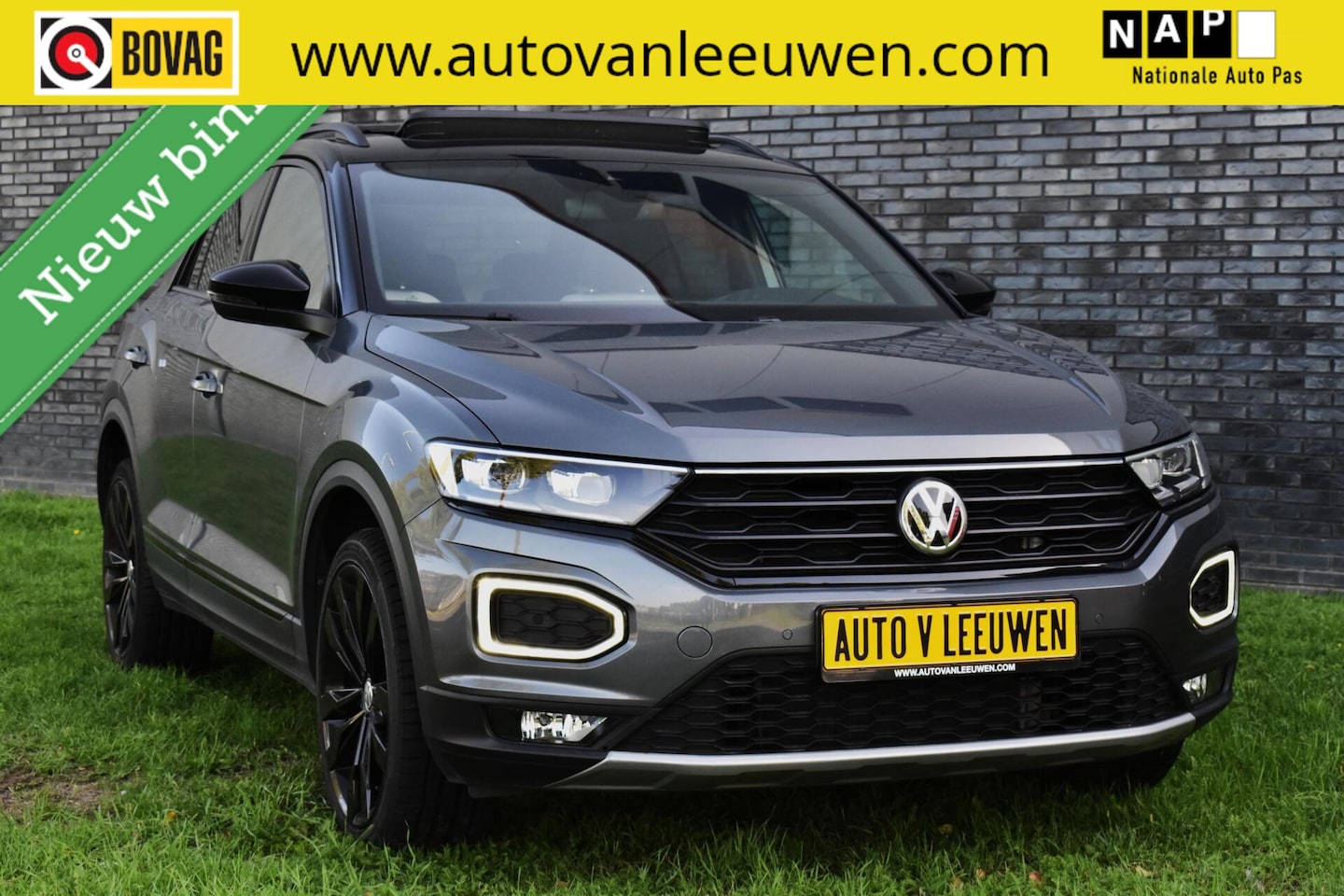 Volkswagen T-Roc - 1.5 TSI Sport PANORAMADAK/CAMERA/STOELVW/ETC.! - AutoWereld.nl