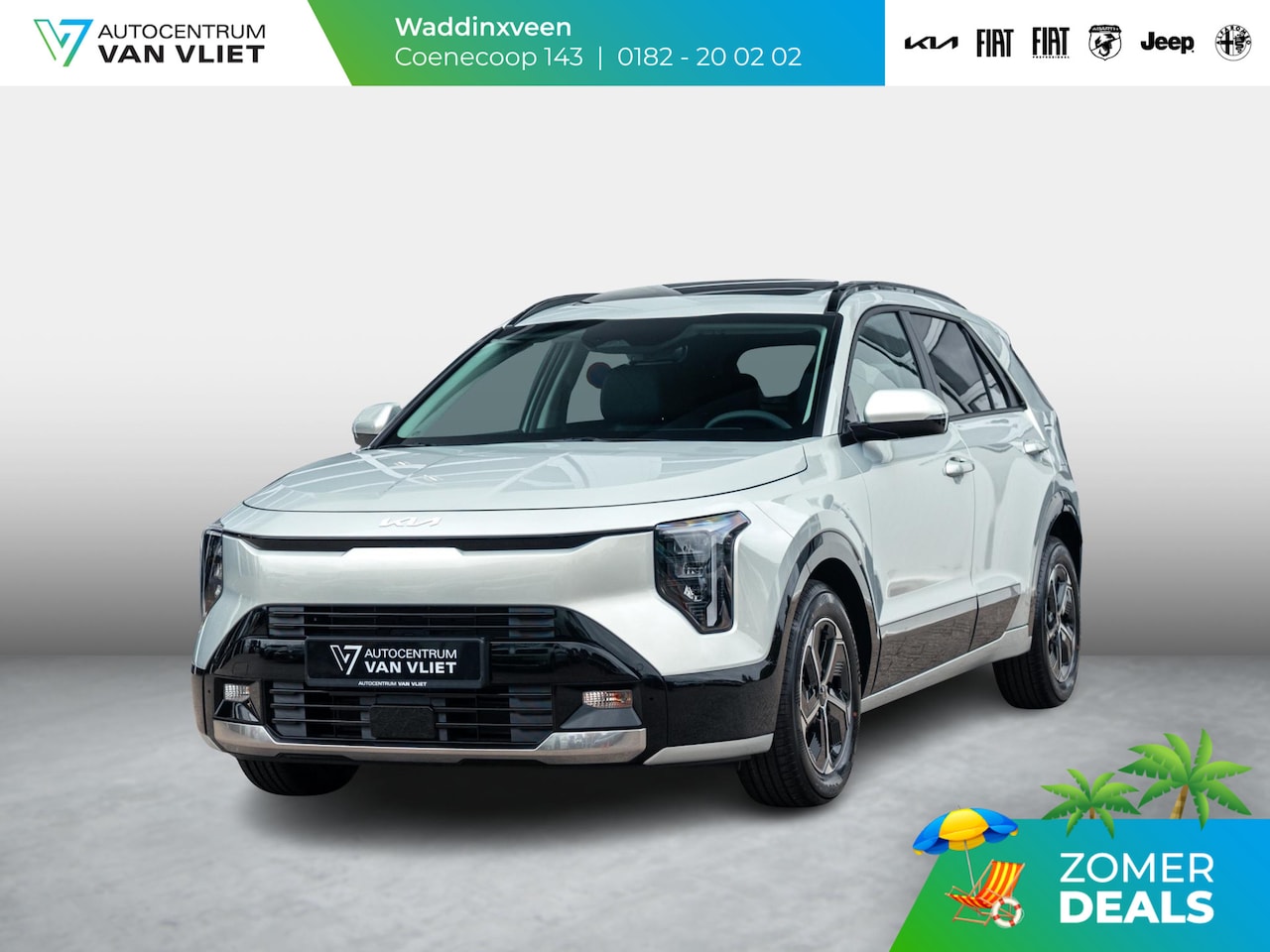 Kia Niro - 1.6 GDi Hybrid DynamicPlusLine | Nieuw model | Direct leverbaar | - AutoWereld.nl