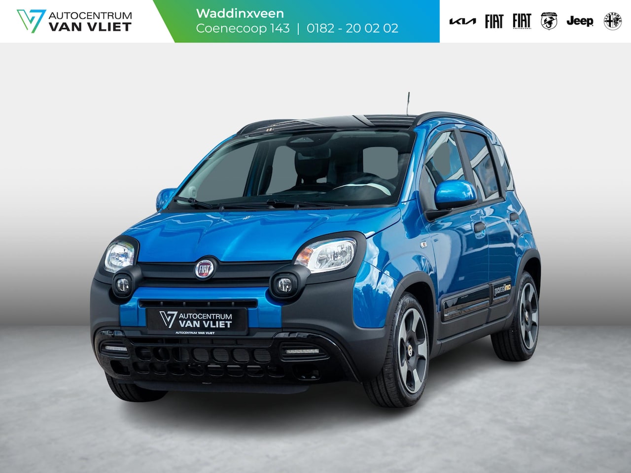 Fiat Pandina - Cross | Airco | Cruise | Dakrails | 15" | PDC | Apple Carplay - AutoWereld.nl