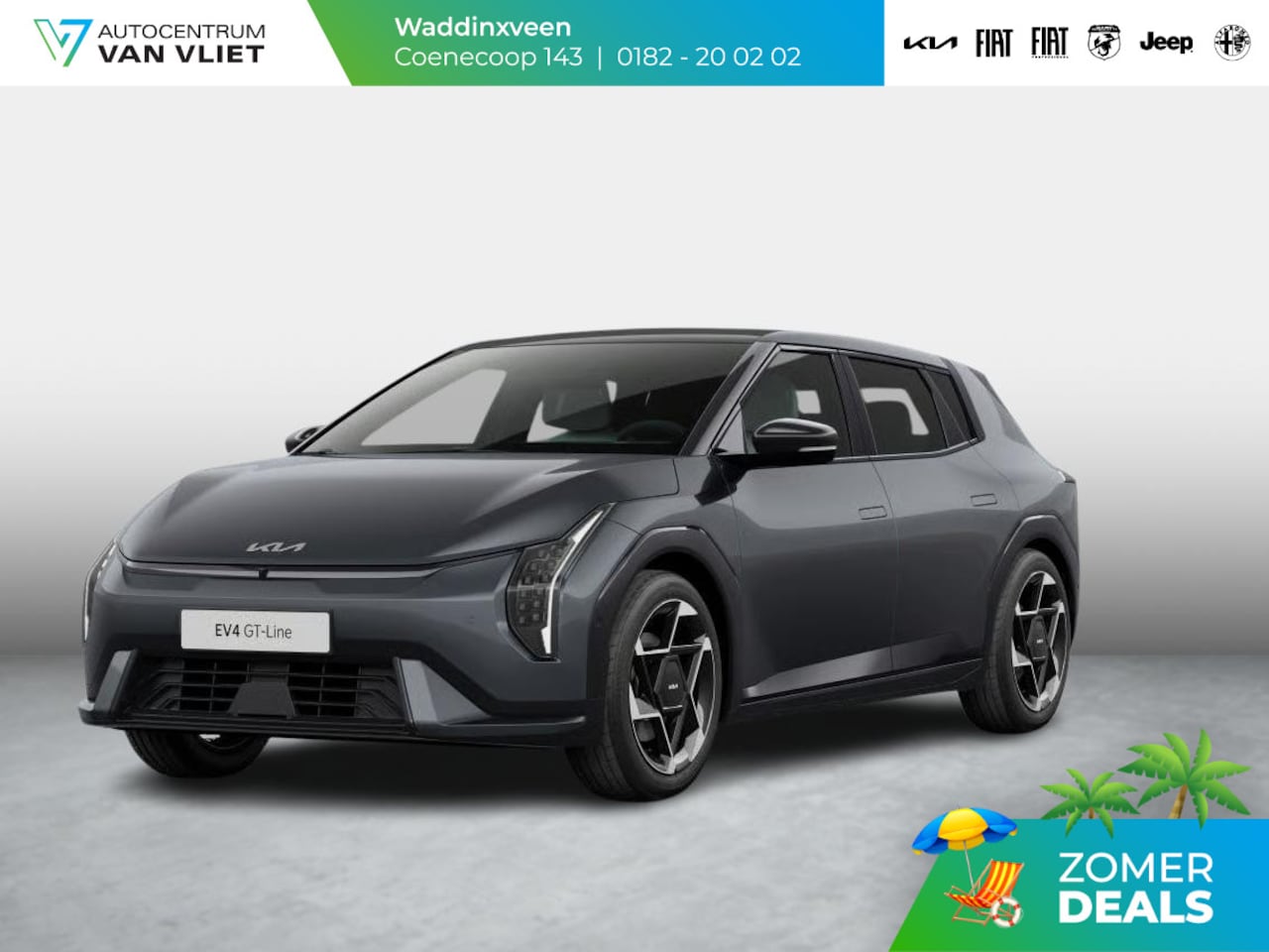 Kia EV4 - GT-Line 81.4 kWh | Direct leverbaar! | Navi. | Clima. | Adapt. Cruise. | Stoel&Stuur Verwa - AutoWereld.nl