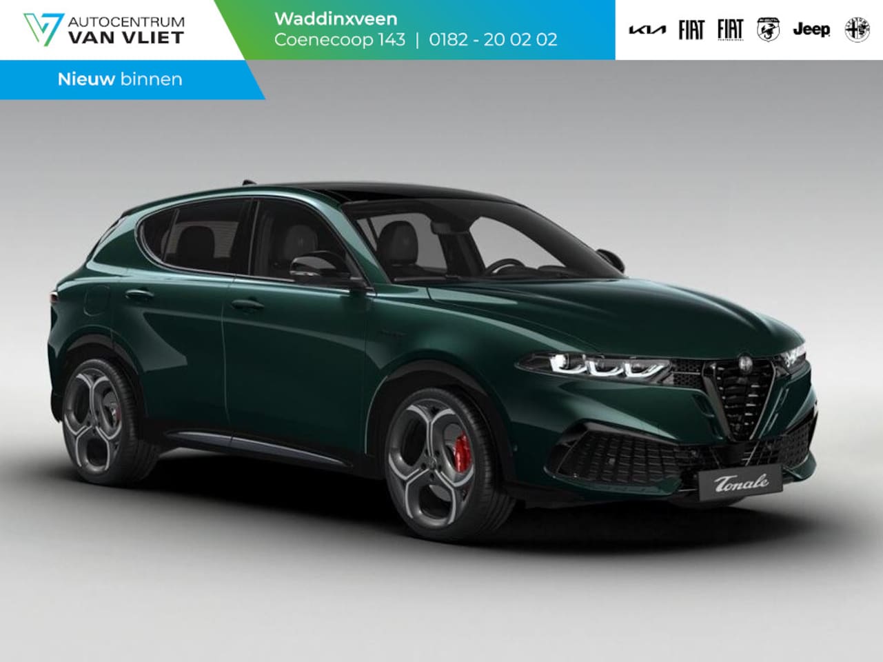 Alfa Romeo Tonale - 1.3 Ibrida Plug-In Q4 270pk AWD Veloce | Teck Pack | Schuif/Kanteldak | Harman Kardon | 20 - AutoWereld.nl