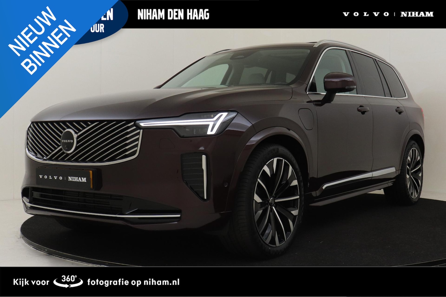 Volvo XC90 - II T8 PLUG-IN HYBRID AWD PLUS BRIGHT *FULL OPTIONS!* -PANO.DAK|BOWERS&WILKINS|GEVENT.LEDER - AutoWereld.nl
