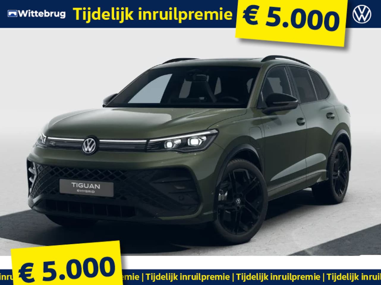 Volkswagen Tiguan - 1.5 eHybrid R-Line Edition !!!Profiteer ook van € 5.000,- inruilpremie!! - AutoWereld.nl