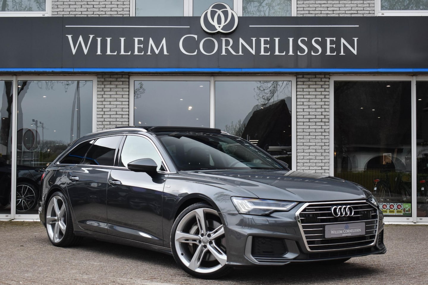 Audi A6 Avant - 55 TFSI quattro Sport Pano Leder Trekhaak ACC Virt - AutoWereld.nl