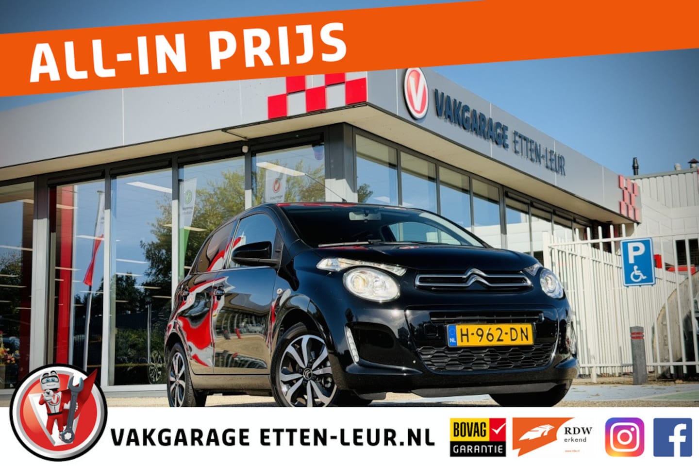 Citroën C1 - 1.0 VTi Shine | CAMERA | CARPLAY + ANDROID | CLIMA - AutoWereld.nl