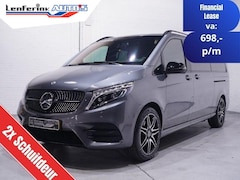 Mercedes-Benz V-klasse - 300d Dubbel Cabine L3 AMG Line Airmatic, Burmester Sound, NAP, Distronic, Leder Zwart, LED