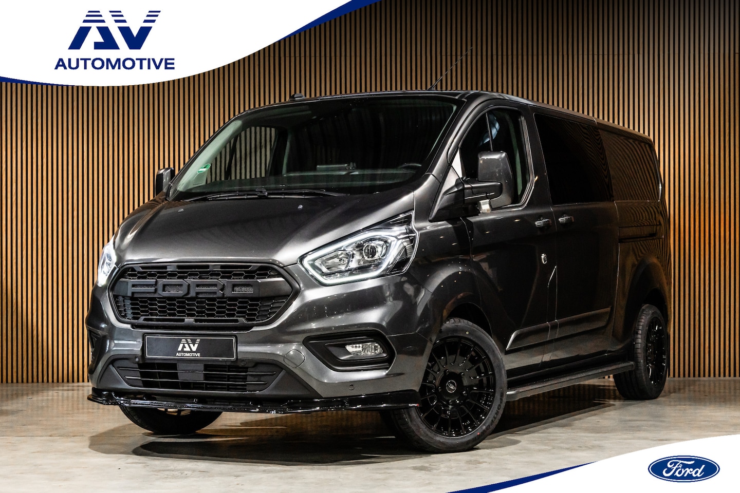 Ford Transit Custom - 2.0 TDCI 170 PK L2H1 Limited DC | Dubbel cabine | Raptor Edition | CarPlay | Camera | Navi - AutoWereld.nl