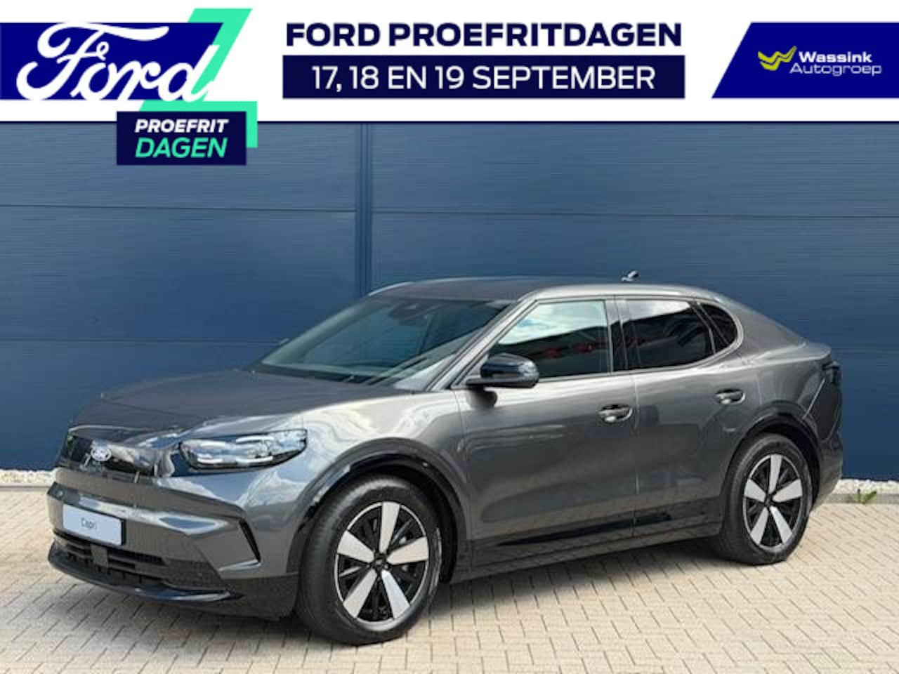 Ford Capri - Premium Extended Range RWD 77 kWh AGR 18 weg electr.verstelbare voorstoelen met geheugen | - AutoWereld.nl