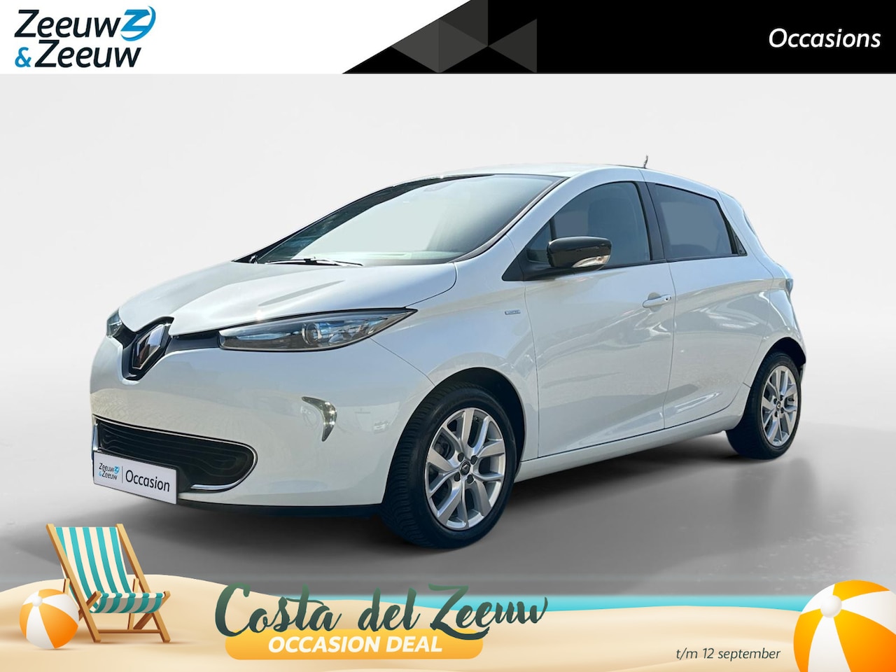 Renault Zoe - R110 Limited 41 kWh | Koop Accu | SOH 92.2% | Parkeersensoren | Cruise & Climate Control | - AutoWereld.nl