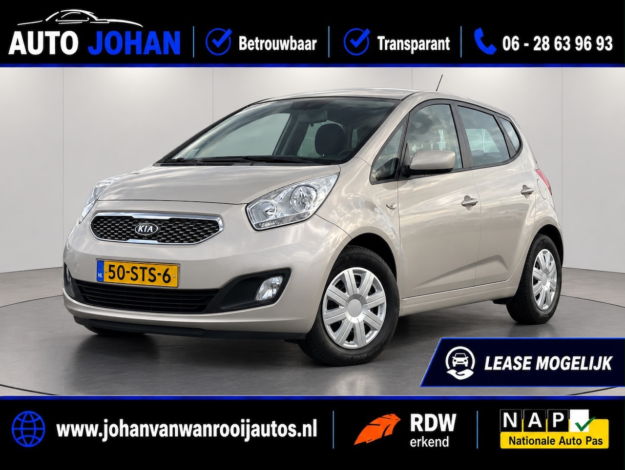 Kia Venga - 1.4 CVVT Seven/NAVI/CAMERA/NW APK - AutoWereld.nl