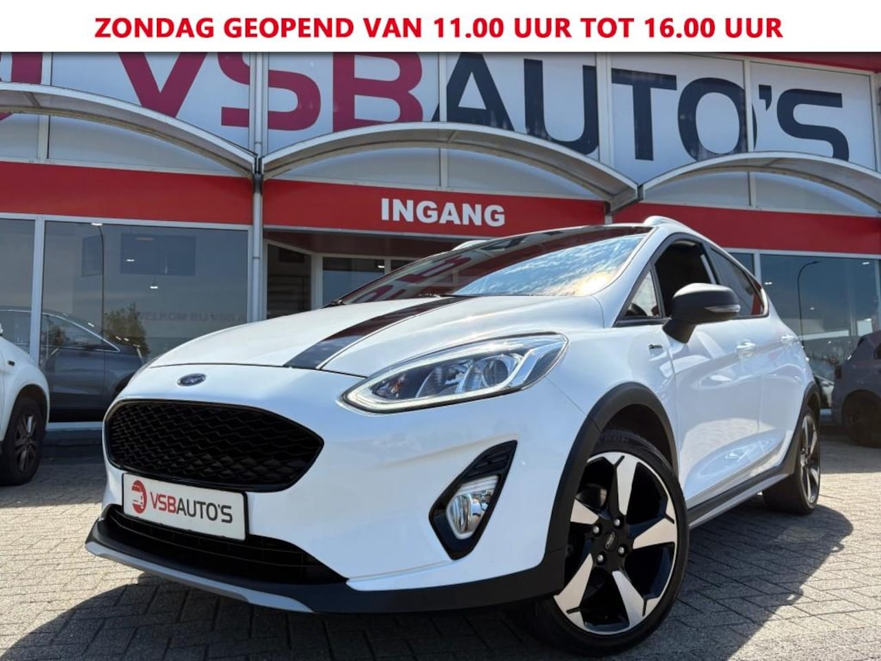 Ford Fiesta - ECOBOOST ACTIVE AUT. NAVI STOEL/STUUR VERWARMING LMV - AutoWereld.nl