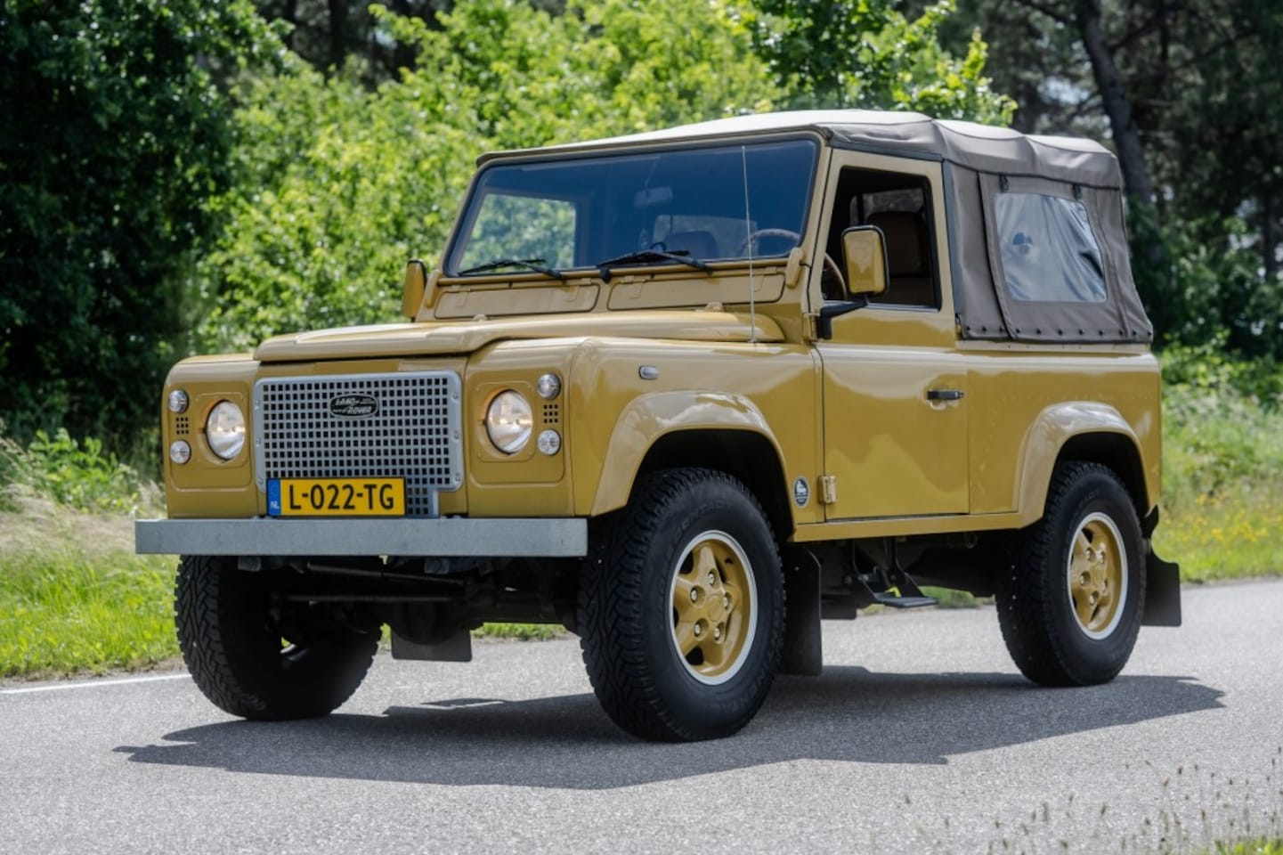 Land Rover Defender - Beach cruiser, 6 zitters, ultime zomer gevoel! lekker tegendraads - AutoWereld.nl