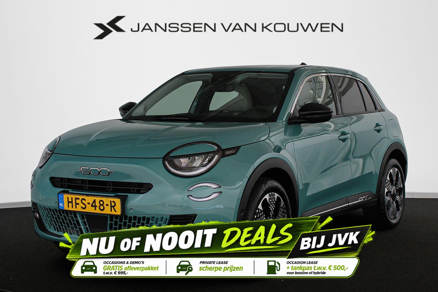 Fiat 600 - 1.2 Hybrid La Prima Massage Adaptieve Cruise Control Stoelverwarming - AutoWereld.nl