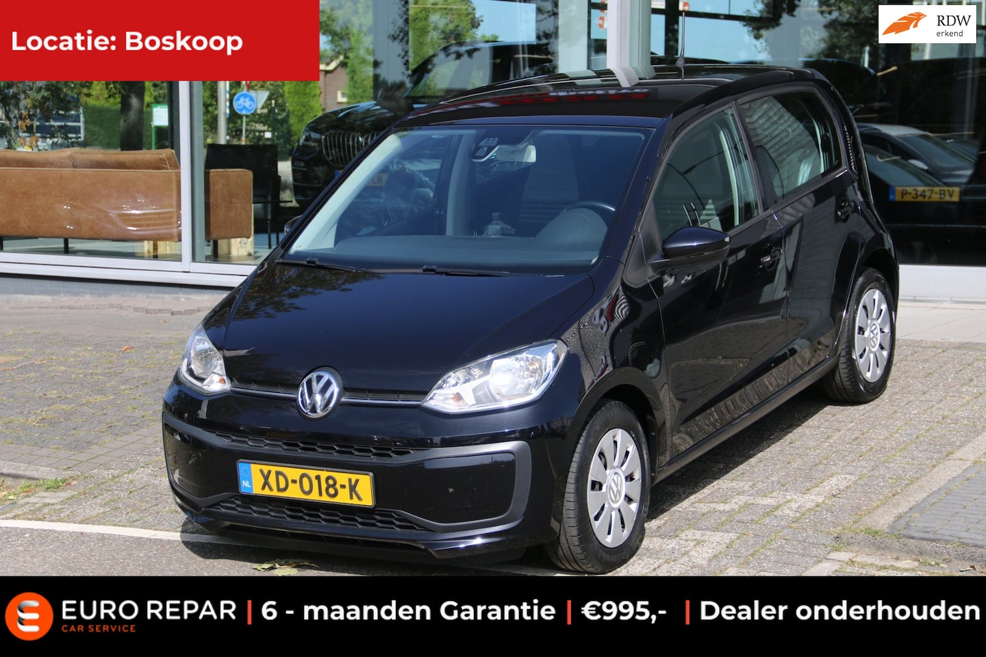 Volkswagen Up! - 1.0 BMT move up! CAMERA CRUISE CONTROL NL-AUTO NAP! - AutoWereld.nl