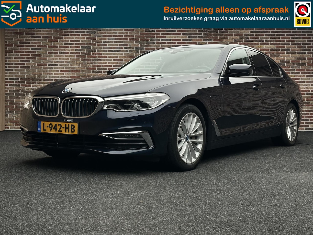 BMW 5-serie - 530e iPerformance High Executive Pano| Harman Kardon| 360 camera - AutoWereld.nl