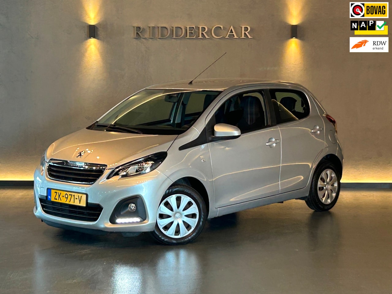 Peugeot 108 - 1.0 e-VTi Active|GARANTIE|AUTOMAAT|NAP|BLUETOOTH|AIRCO|ELEK RAMEN - AutoWereld.nl