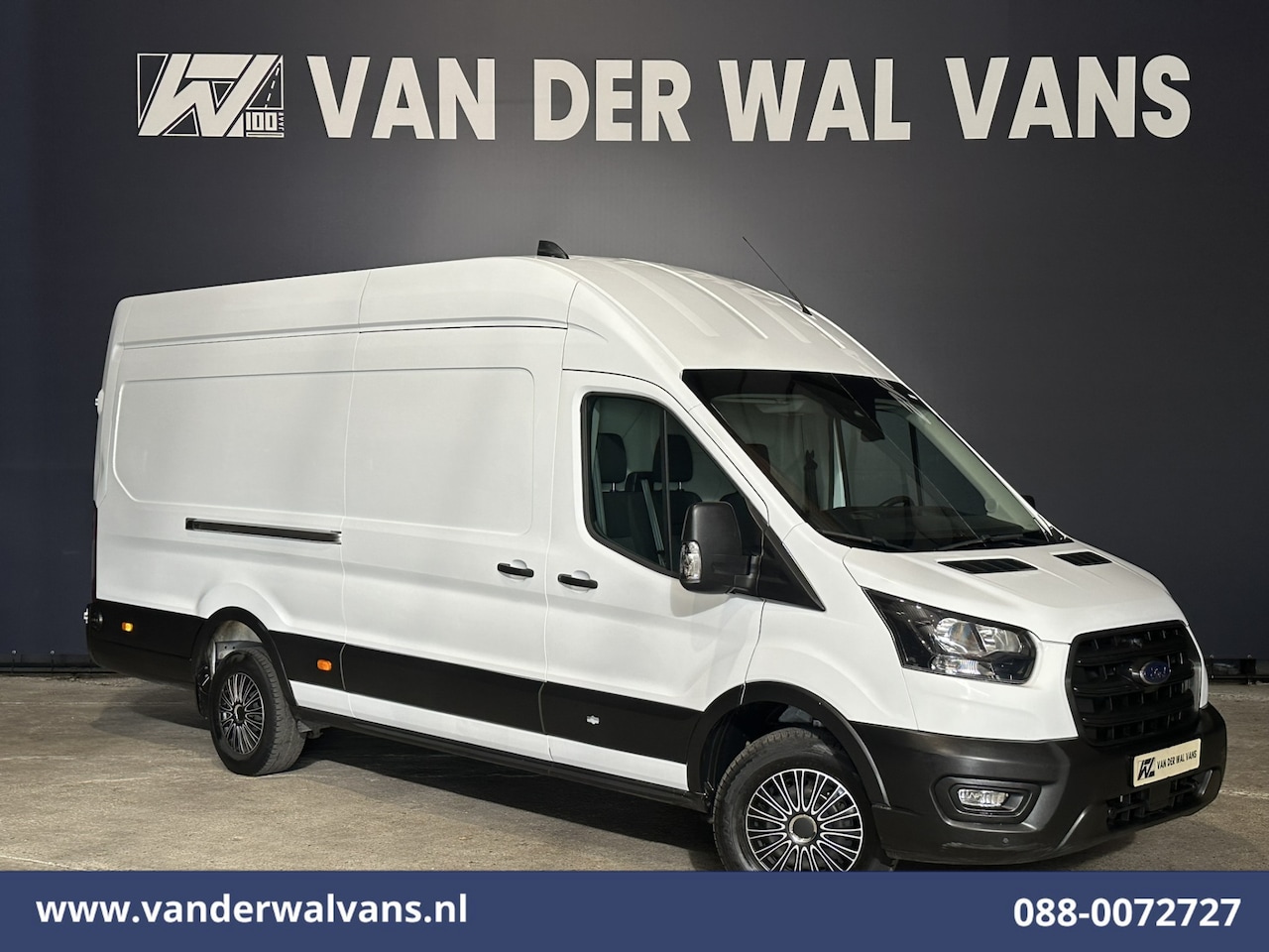Ford Transit - 2.0 TDCI 131pk L4H3 Euro6 Airco | Camera | Cruisecontrol | Verwarmde voorruit Parkeersenso - AutoWereld.nl