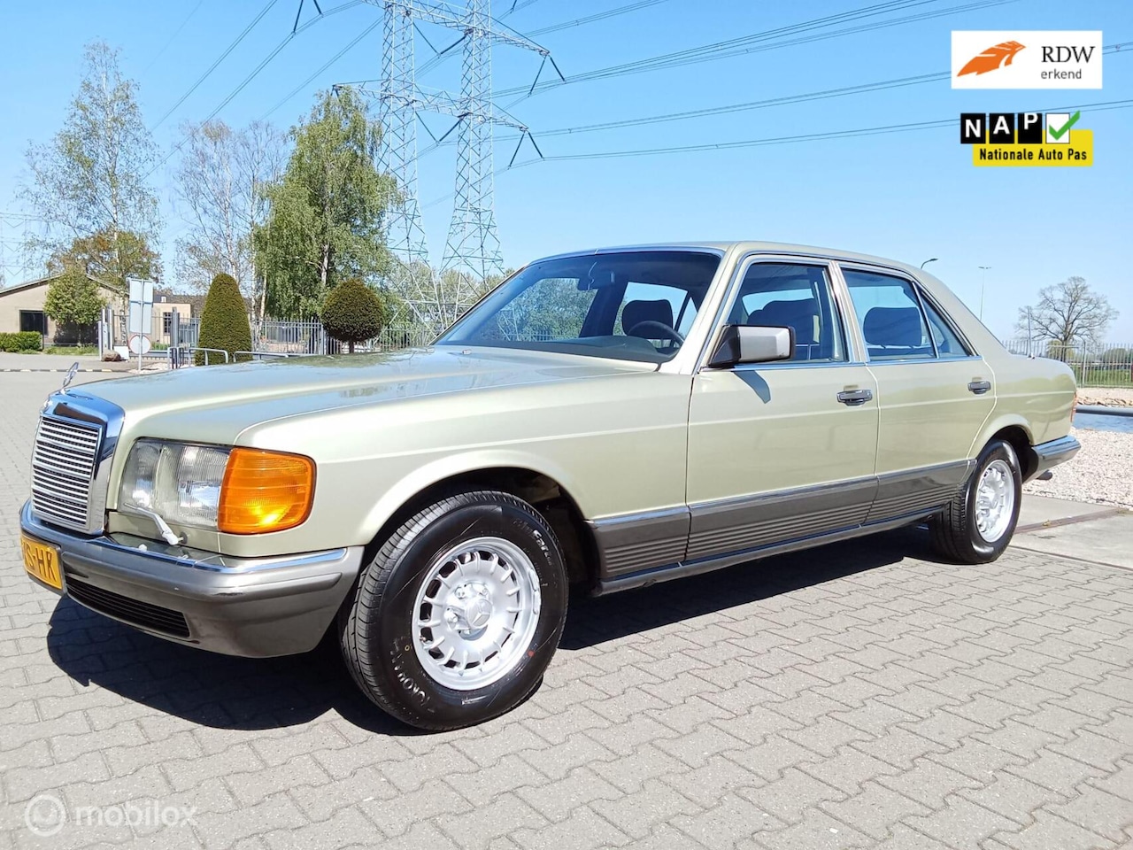Mercedes-Benz S-klasse - 380 SEL/airco/super netjes - AutoWereld.nl