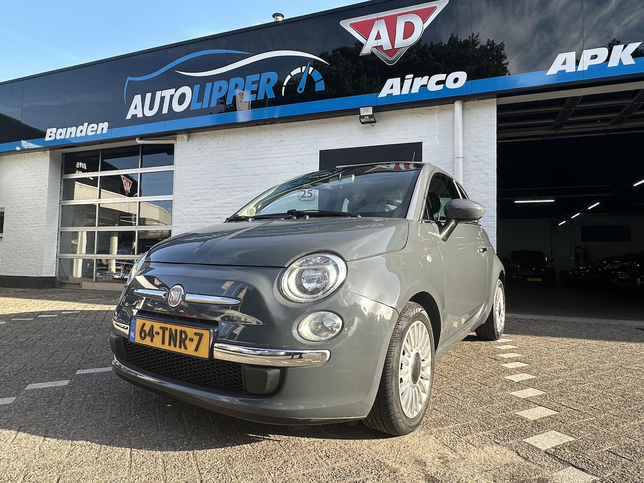 Fiat 500 - 0.9 TwinAir Lounge /Nieuwe apk bij aflevering/Panoramaraam/Airco. - AutoWereld.nl