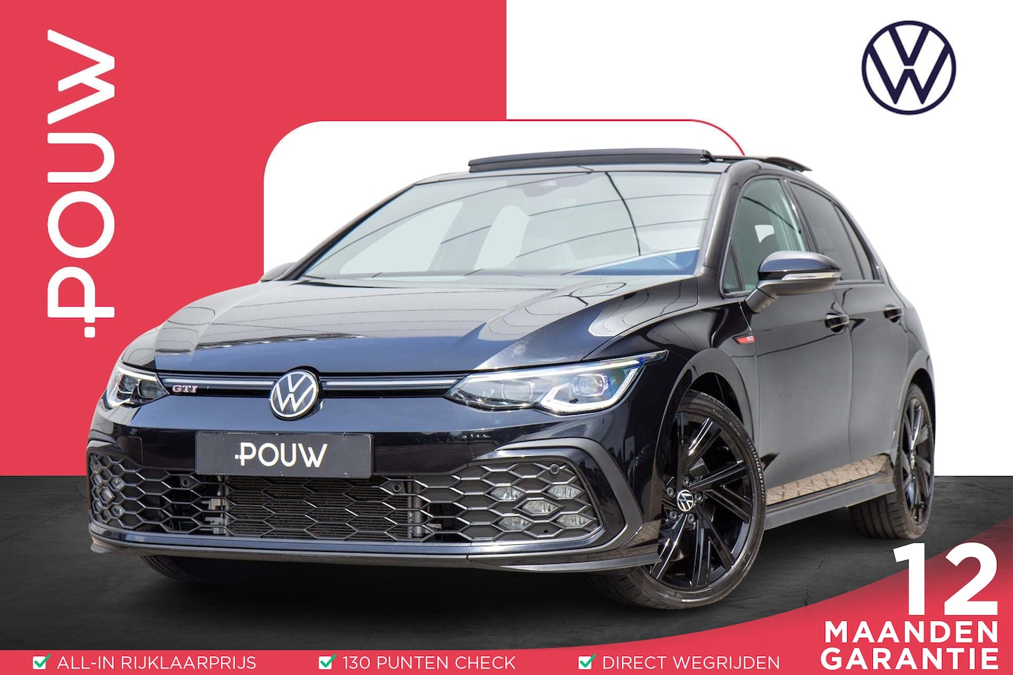 Volkswagen Golf - GTI 2.0 TSI 245pk DSG | Panoramadak | Camera | Navigatie - AutoWereld.nl