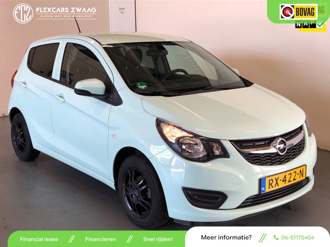 Opel Karl - 1.0 ecoFLEX Edition - Automaat - Media - Airco - Org.NL - AutoWereld.nl