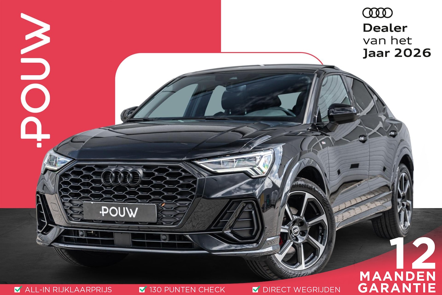 Audi Q3 Sportback - 35 TFSI 150pk S edition | Panoramadak | Optiek zwart plus | 19" velgen - AutoWereld.nl