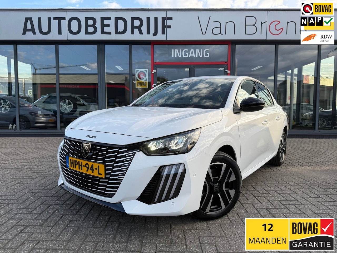 Peugeot 208 - 1.2 Hybrid 110PK e-DCS6 Allure | Dodehoekdetectie | Carplay - AutoWereld.nl