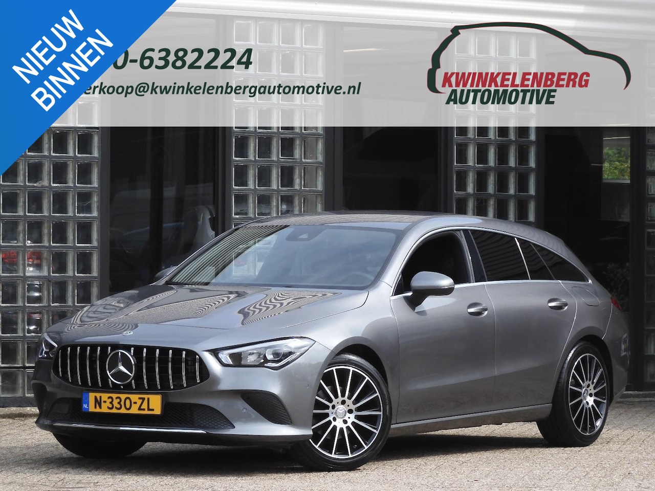 Mercedes-Benz CLA-klasse Shooting Brake - 180/ WIDESCREEN/ ELEKT. KLEP/ PANAMERICANA GRILLE - AutoWereld.nl