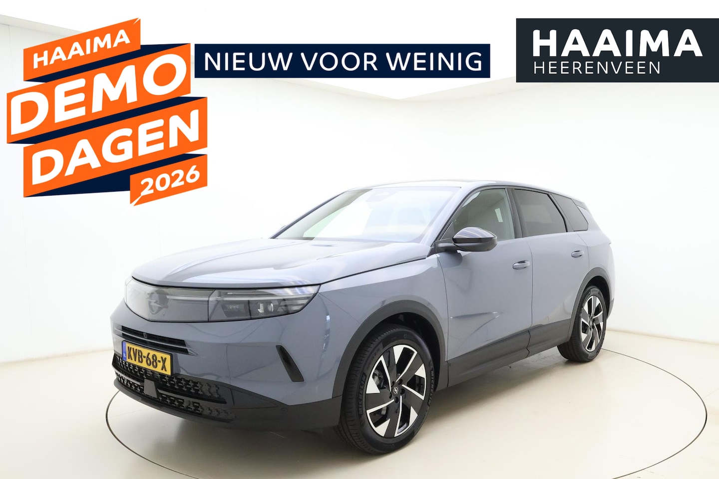 Opel Grandland - 1.2 Turbo Hybrid Edition 145 Pk | DEMO | Panorama Schuif/Kantel Dak | AGR-Comfort Stoelen - AutoWereld.nl