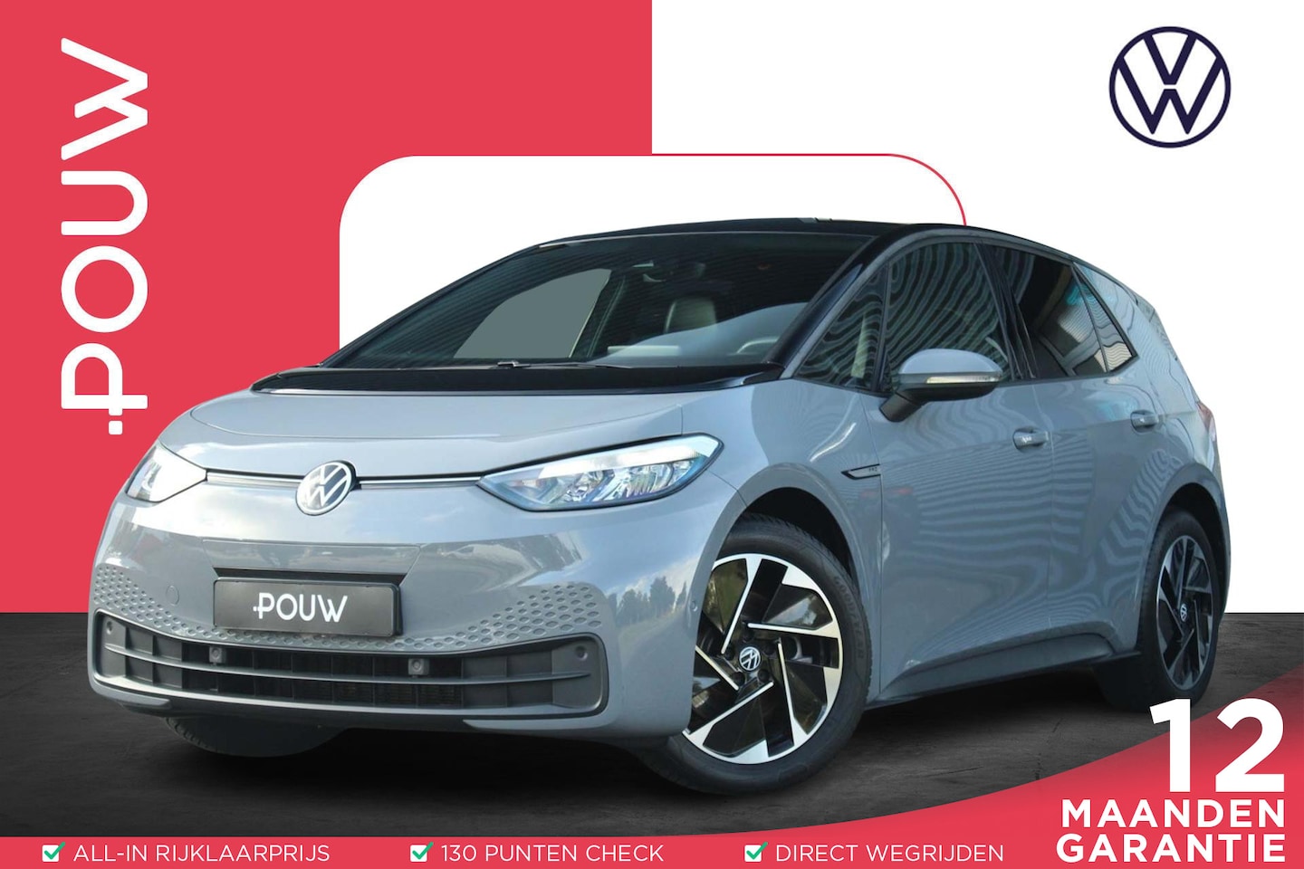 Volkswagen ID.3 - 204pk Pro 58kW Edition Advantage | SoH 96% | Navigatie | Apple Carplay/Android Auto | Alls - AutoWereld.nl
