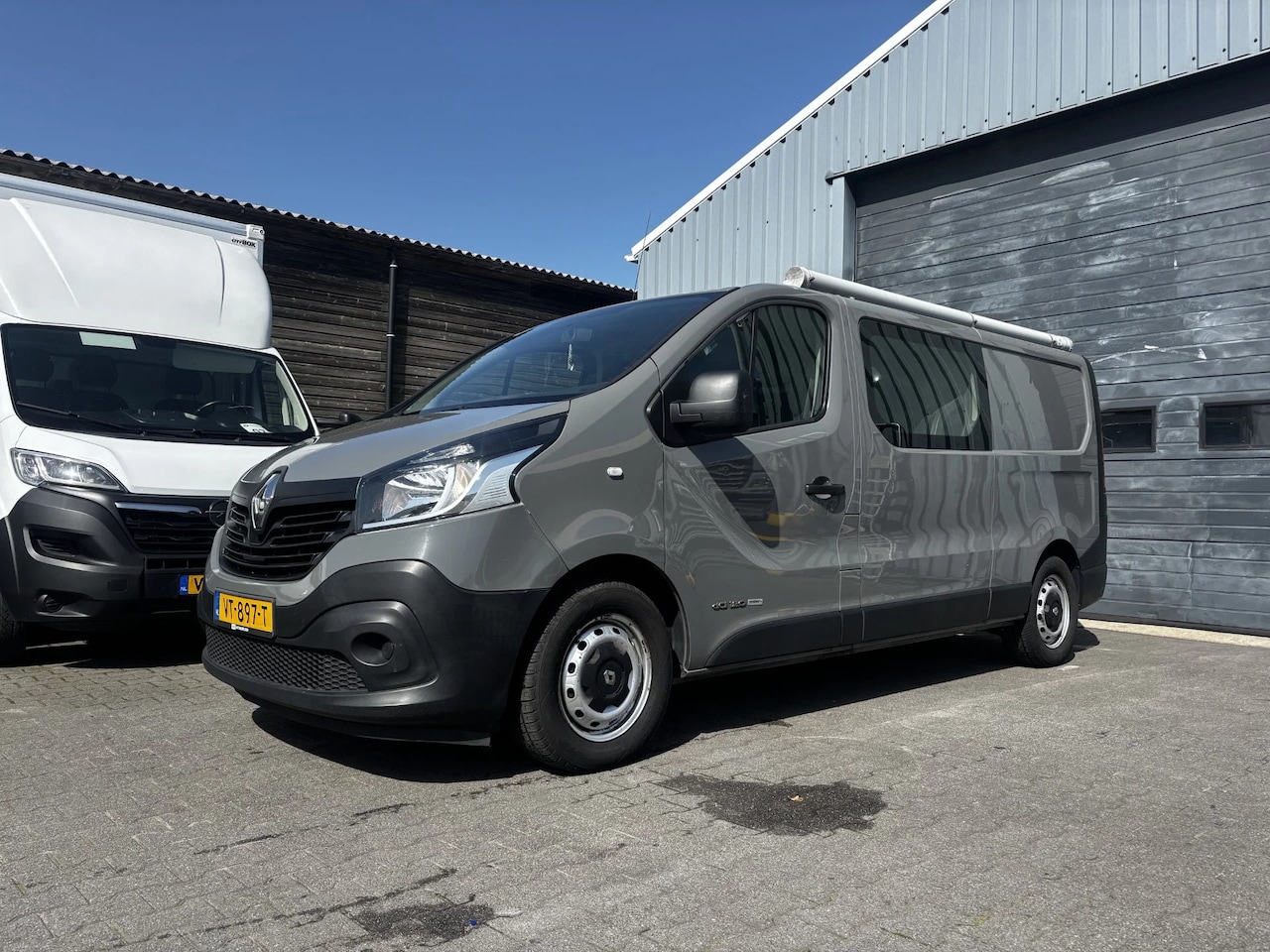 Renault Trafic - 1.6 DCI L2 Dubbel Cab Airco Navi PDC - AutoWereld.nl