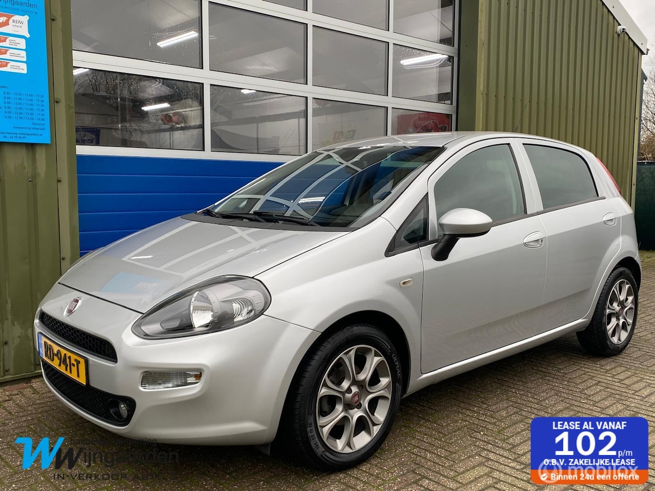 Fiat Punto Evo - 0.9 TwinAir Sempre|Keurige auto!|Cruise|Navi| - AutoWereld.nl