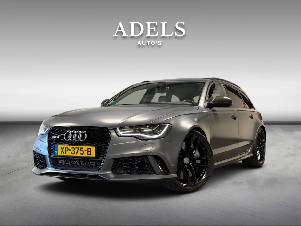 Audi RS6 - Avant 4.0 TFSI Quattro Pro Line Plus Matgrijs Panodak Keramisch Carbon Audi Exclusive HUD - AutoWereld.nl