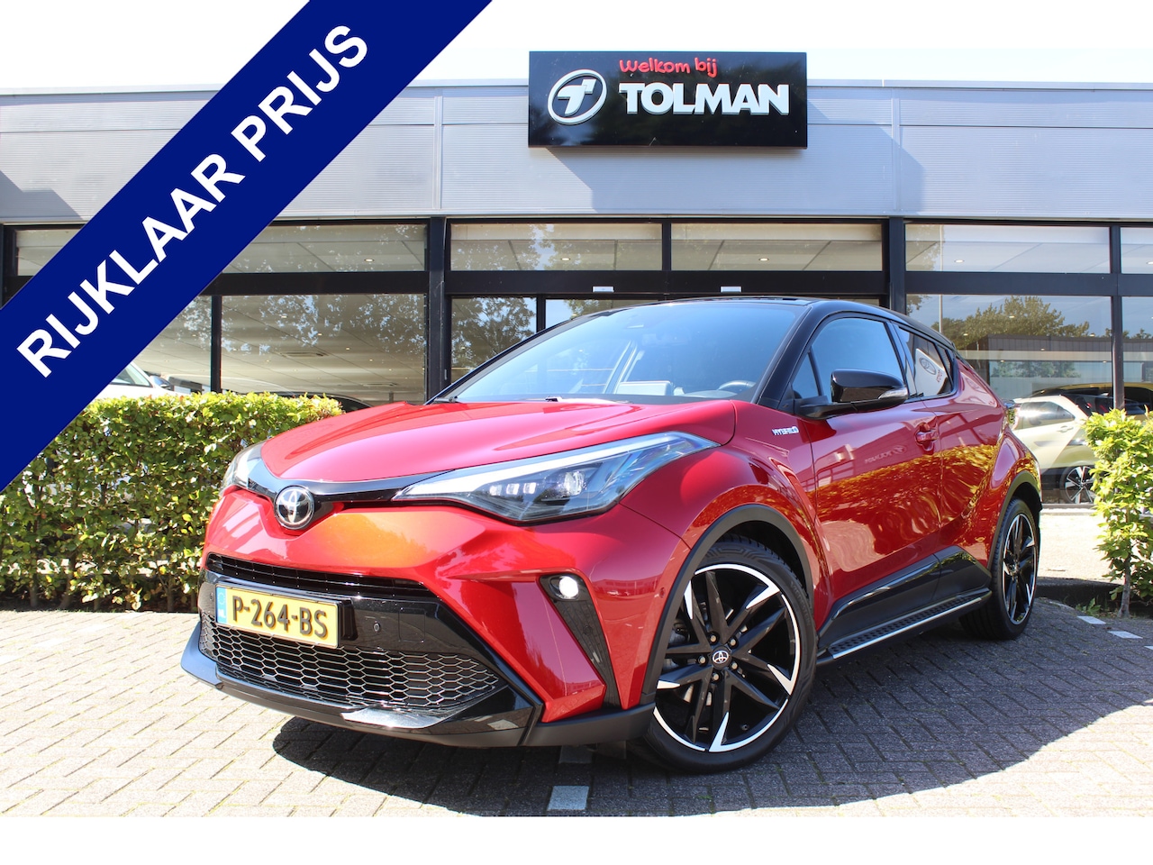 Toyota C-HR - 2.0 Hybrid GR-Sport Bi-Tone | Rijklaar | Afn. trekhaak | Allseason | Apple/Android | Navi - AutoWereld.nl