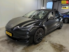 Tesla Model 3 - Performance AWD 75 kWh SOH 92% 1 EIG / WIT LEER / 20"LMV /AUTOPILOT