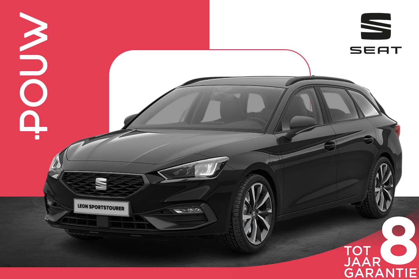 SEAT Leon Sportstourer - 1.5 TSI 204pk e-Hybrid FR Business | 18" Velgen - AutoWereld.nl