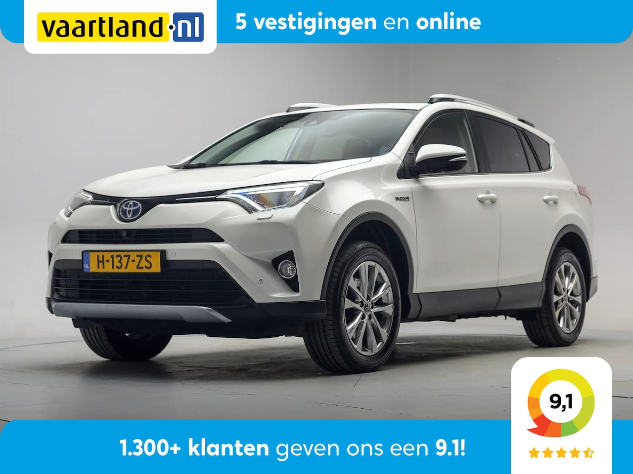 Toyota RAV4 - 2.5 Hybrid AWD Executive [ Schuifdak Leder 360-Camera ] - AutoWereld.nl