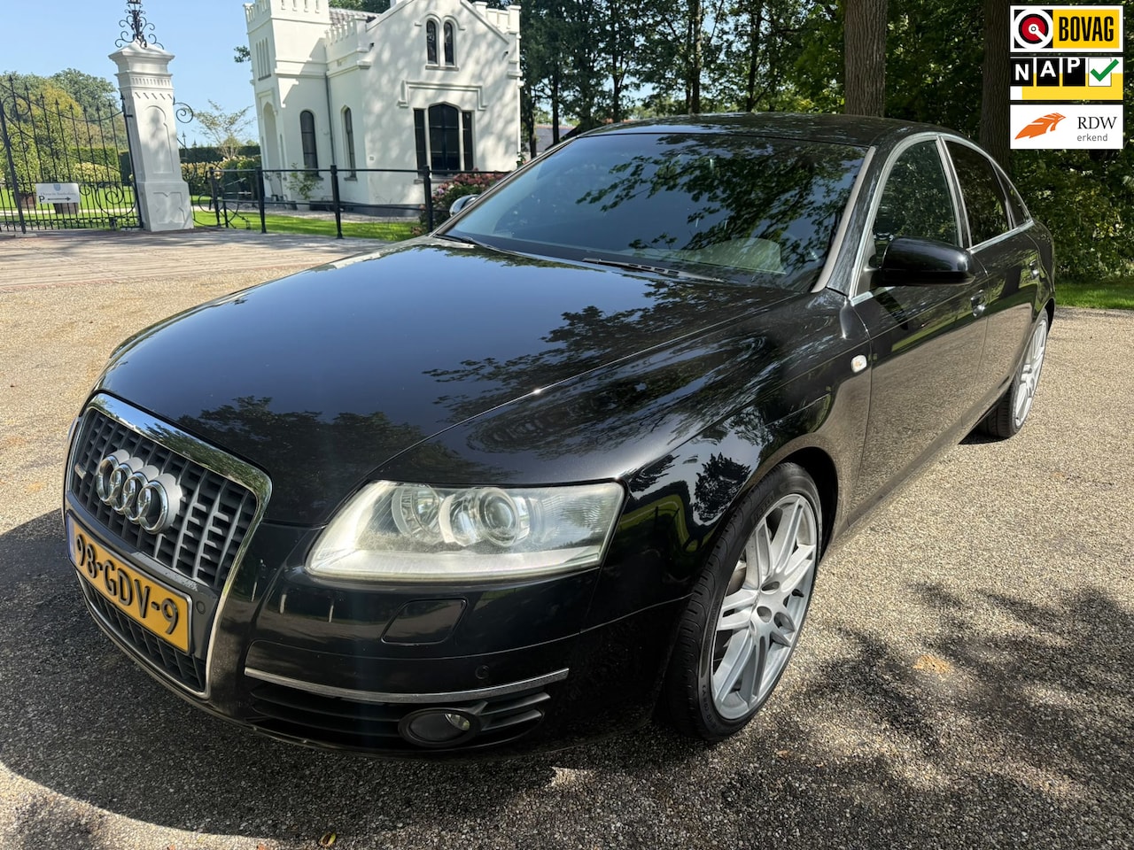 Audi A6 Limousine - Business| 2008 | 208.000 km | TV/DVD achterin | Navi | Cruise | Airco | Stoelverwarming - AutoWereld.nl