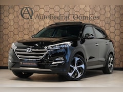 Hyundai Tucson - 1.6 T-GDi 4WD *PANORAMADAK* Leder/Afn. Trekhaak/Navi/Camera/ALL-Seasons