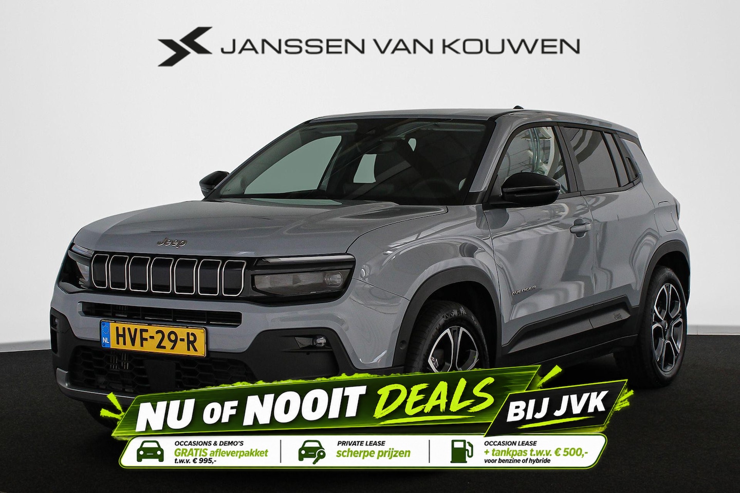 Jeep Avenger - 1.2 e-Hybrid Altitude JBL Keyless Elektrisce Achterklep - AutoWereld.nl