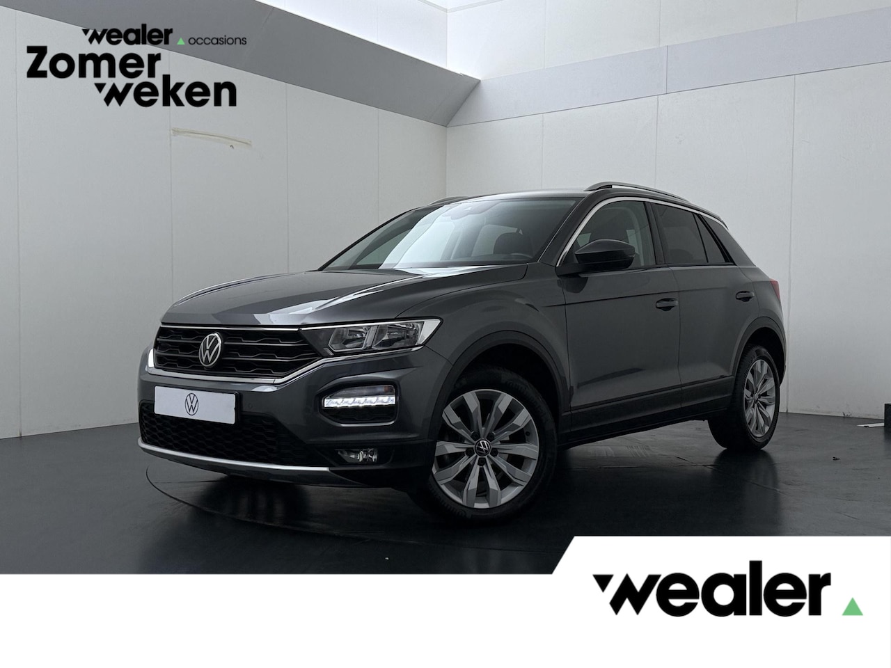 Volkswagen T-Roc - 1.0 TSI Style | 116 PK | Adaptive Cruise Control | Climate control | Draadloze telefoonlad - AutoWereld.nl