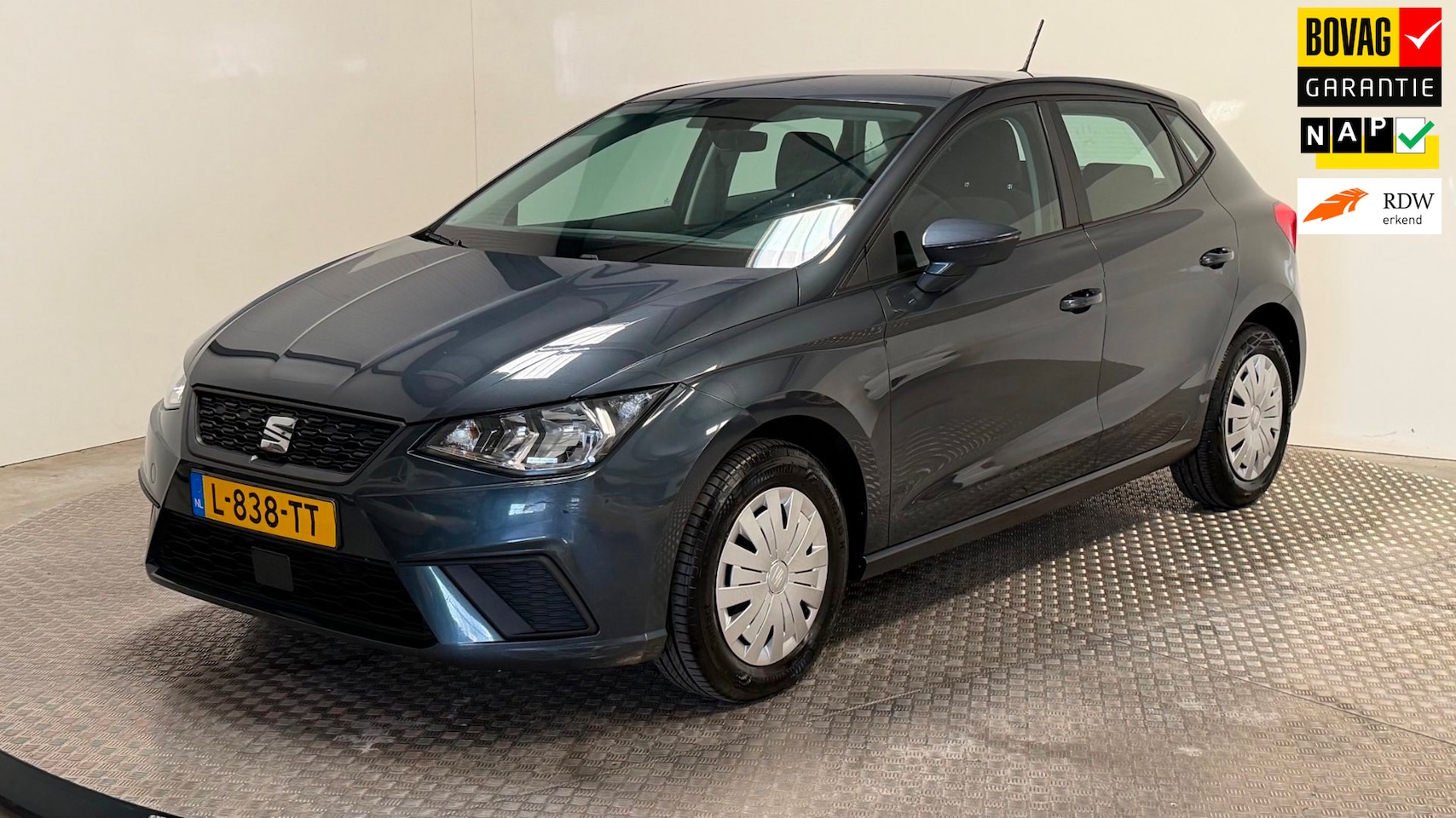 SEAT Ibiza - 1.0 TSI Style benzine parkeersensoren airco carplay android cruisecontrole - AutoWereld.nl