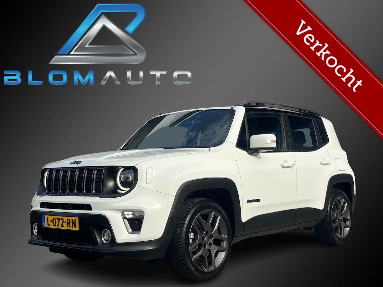 Jeep Renegade - 4xe 240 Plug-in Hybrid LEDER+LED+KEYLESS+ACC - AutoWereld.nl