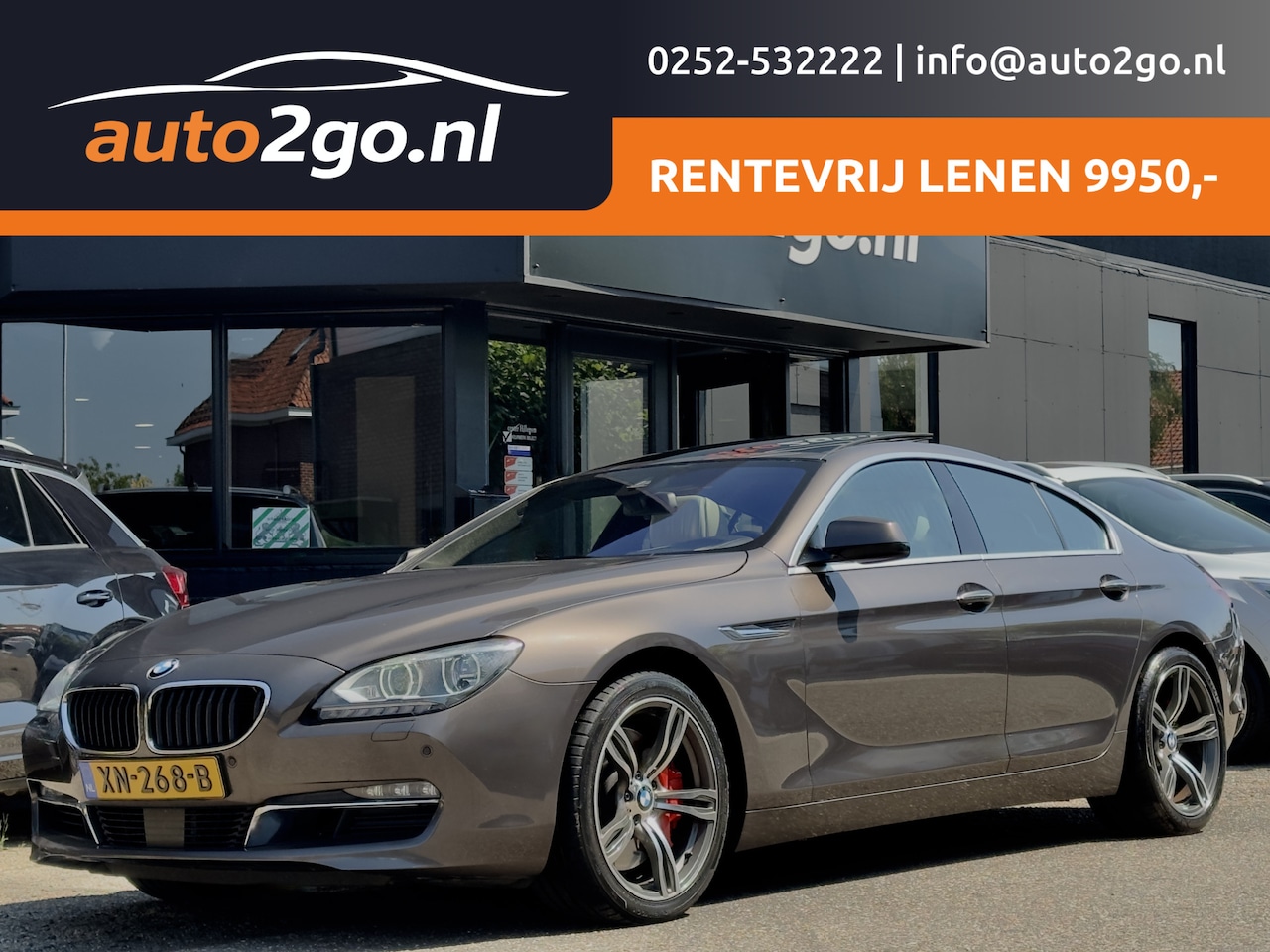 BMW 6-serie Gran Coupé - 650xi AUT8 HIGH EXECUTIVE PANODAK LEDER NAVI CAMERA FULL-OPTIONS! - AutoWereld.nl