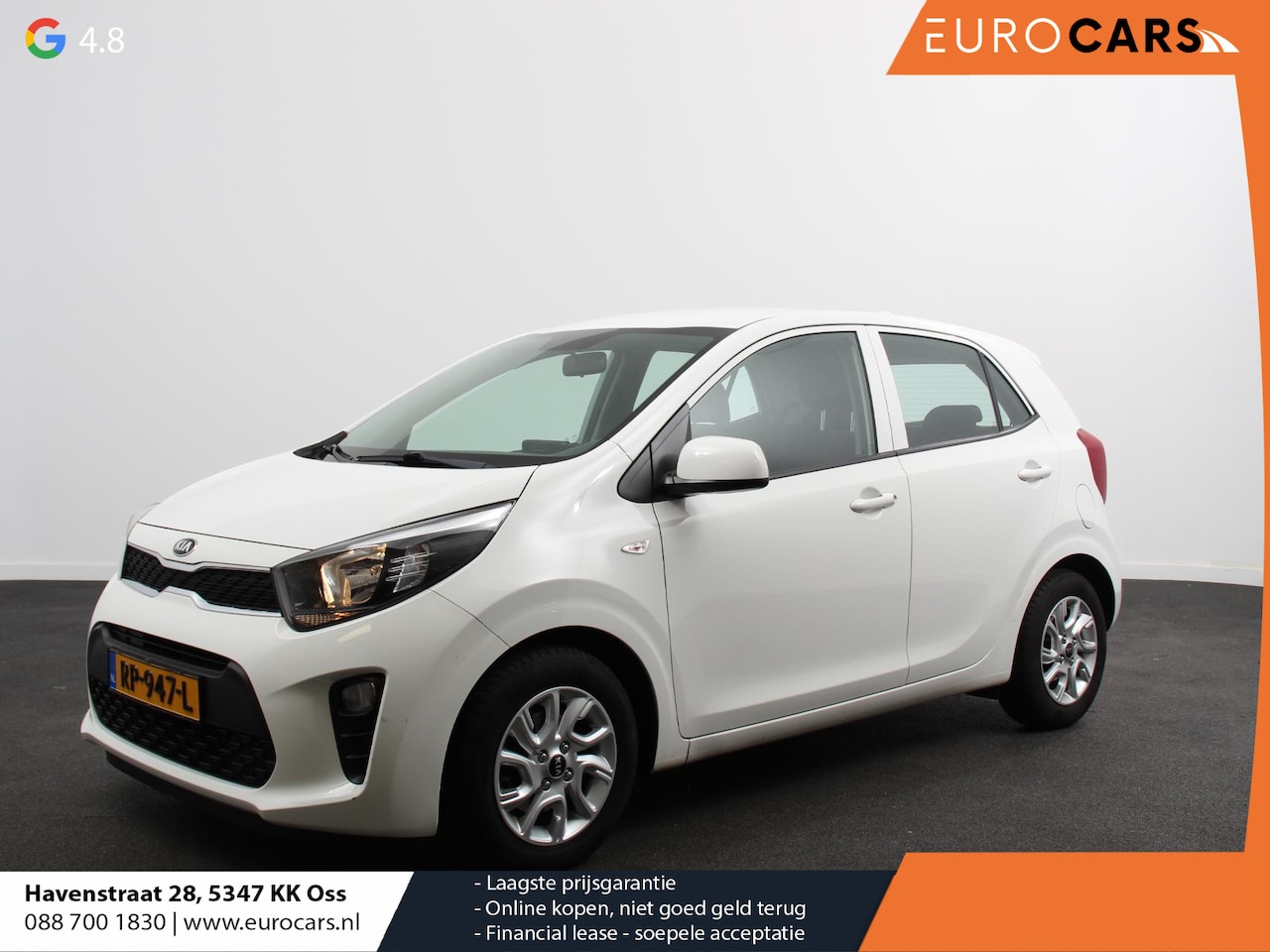 Kia Picanto - 1.0 CVVT ComfortPlusLine Navigator Navigatie Lichtmetalen velgen Elektrische ramen Airco C - AutoWereld.nl