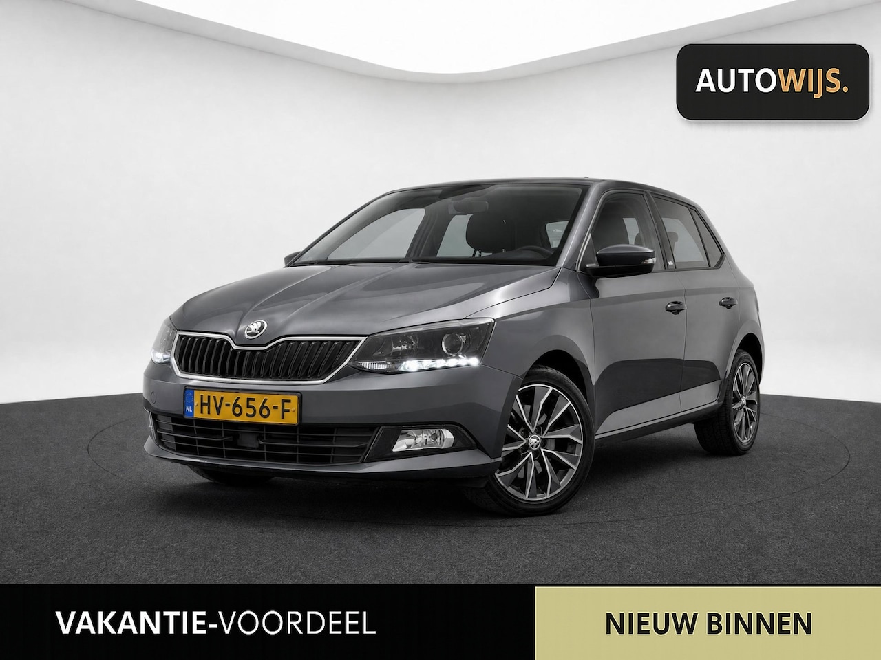 Skoda Fabia - 1.2 TSI Edition|AUT|LED|NL AUTO|NAVI|CRUISE|PDC| - AutoWereld.nl