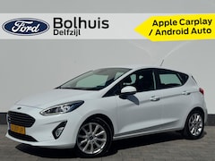 Ford Fiesta - EcoBoost 100pk Titanium | Verwarmde voorruit | Camera | Navi | Cruise | All Season | Apple